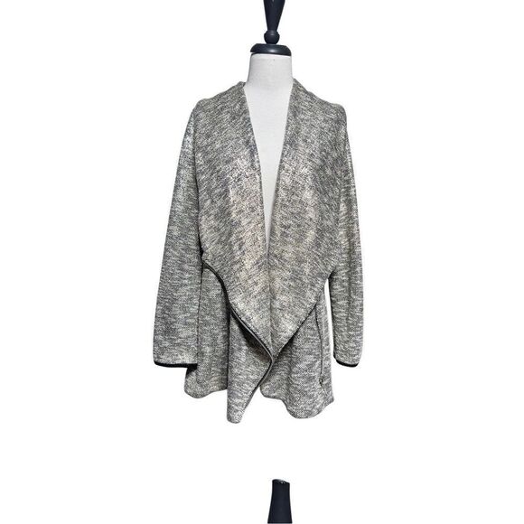 Stella & Dot Rebel Metallic Blazer Moto Jacket Size XXL - Picture 1 of 4